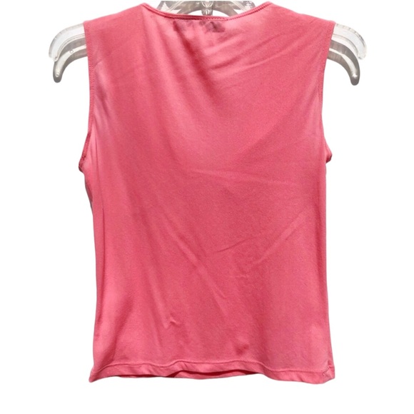 Y2K Pink Ady Gluck Frankel Tuxedo Top for Necessary Objects, size Large - Picture 8 of 9